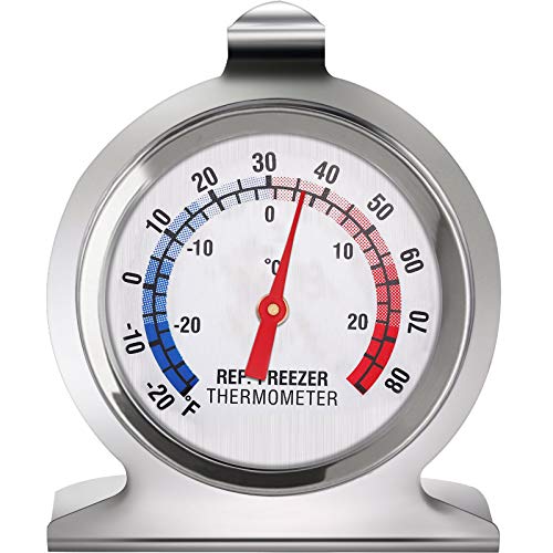 Refrigerator Freezer Thermometer Classic Series Large Dial Thermometer