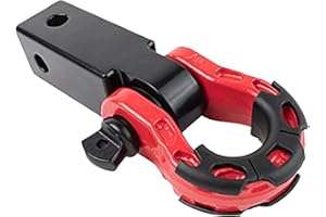 GA GEARAMERICA Black Hitch + RED Shackles