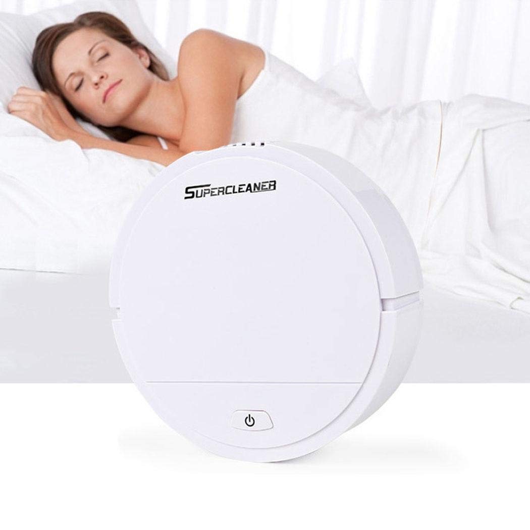 Robot Vacuum Cleaner Sweeping and Mopping Robotic Vacuum Cleaning Dust and Pet Hair, Strong Suction Route Planning on Hard Floor, Carpet and All Floor Types