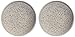 Vanity Planet Spin for Perfect Skin Pumice Stone Attachment, 2-Pack
