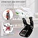 upstartech Boot Dryer with Timer Heat Blower,Portable Shoes Dryer Glove Dryer Folding Drying Adjustable Rack, Boot Dryer for Work Boots Hats, Socks, Ski Boots,Quick Drying Smart Version