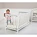 Trend Lab Waterproof CribWrap Rail Cover - for Narrow Side Crib Rails Made to Fit Rails up to 8