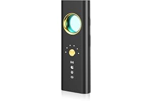 NAVFALCON Hidden Camera Detectors and Bug Detector - RF and GPS Tracker Detector with 6 Sensitivity Levels and 4 Professional Modes for Office, Hotels, Bathroom