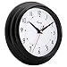 Equity 25013 8 Inch Black Basics Quartz Wall Clock