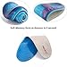 LEAGY Memory Foam Orthopedic Silica Gel Blue Shoe Insole, Premium Insoles, Running Shoes Insole, Easily DIY Cut Own Size (8-12 US Large)