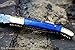 DKC Knives (102 6/18) DKC-62-BL Blue Prince Laguiole Damascus Steel Folding Pocket Knife 4