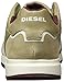 Diesel Men's V-Staffetta S-Fleett Sneaker, Dirty White/Chinchilla/Andorra Bordeaux, 12 M US