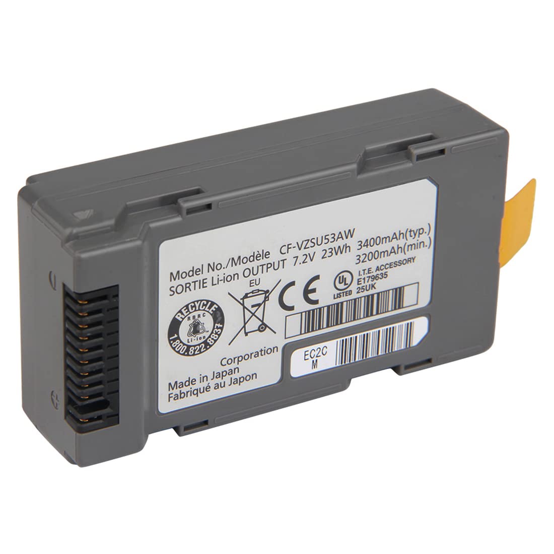 XITAIAN CF-VZSU53AW CF-VZSU53 7.2V 3400mAh 23Wh Replacement Laptop Battery Compatible with Panasonic TOUGHBOOK CF-H1 CF-U1 CF-H2 CF-VZSU53W