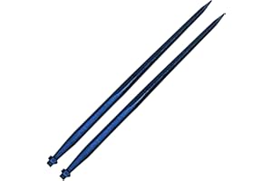 NEAT ATTACHMENTS Pair 39" Hay Bale Spear 3000 LBs Capacity, C-2 Bale Spike Square Tapered Forged - 1 3/4" Conus 2, Bale Hay Spike with Hex Nut
