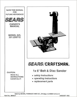 craftsman disc sander