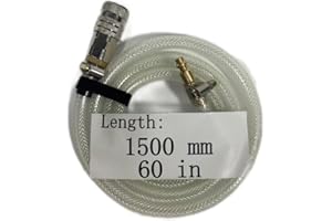 ZIYOSENLU 9996049 JD007 For Volvo MACK Renault Trucks Radiator Coolant Drain Hose For 2004-2019 Volvo Trucks&2008-2019 Mack Trucks Silica Gel (1500mm)