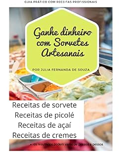 Livro Ganhe dinheiro com sorvetes artesanais