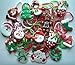 105 Christmas Loom Charms - Metal Clips Included in Separate Bag