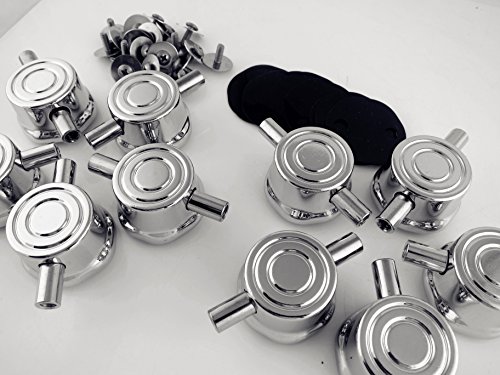 Goedrum 10 Double End Tom Drum Lugs with Mounting Screws