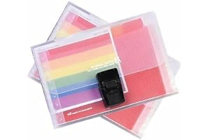 A6 Plastic 13 Pockets Expanding File Folder Desk Organizer Briefcase Briefcase Document Box Stationery Boxes Attractive