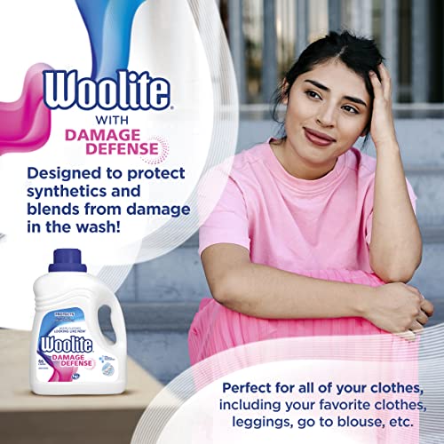 Woolite Damage Defense Liquid Laundry Detergent, 66 Loads, Regular and
