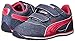 PUMA Descendant Velcro Running Shoe (Infant/Toddler/Little Kid),Black/Aged Silver,11.5 M US Little Kid