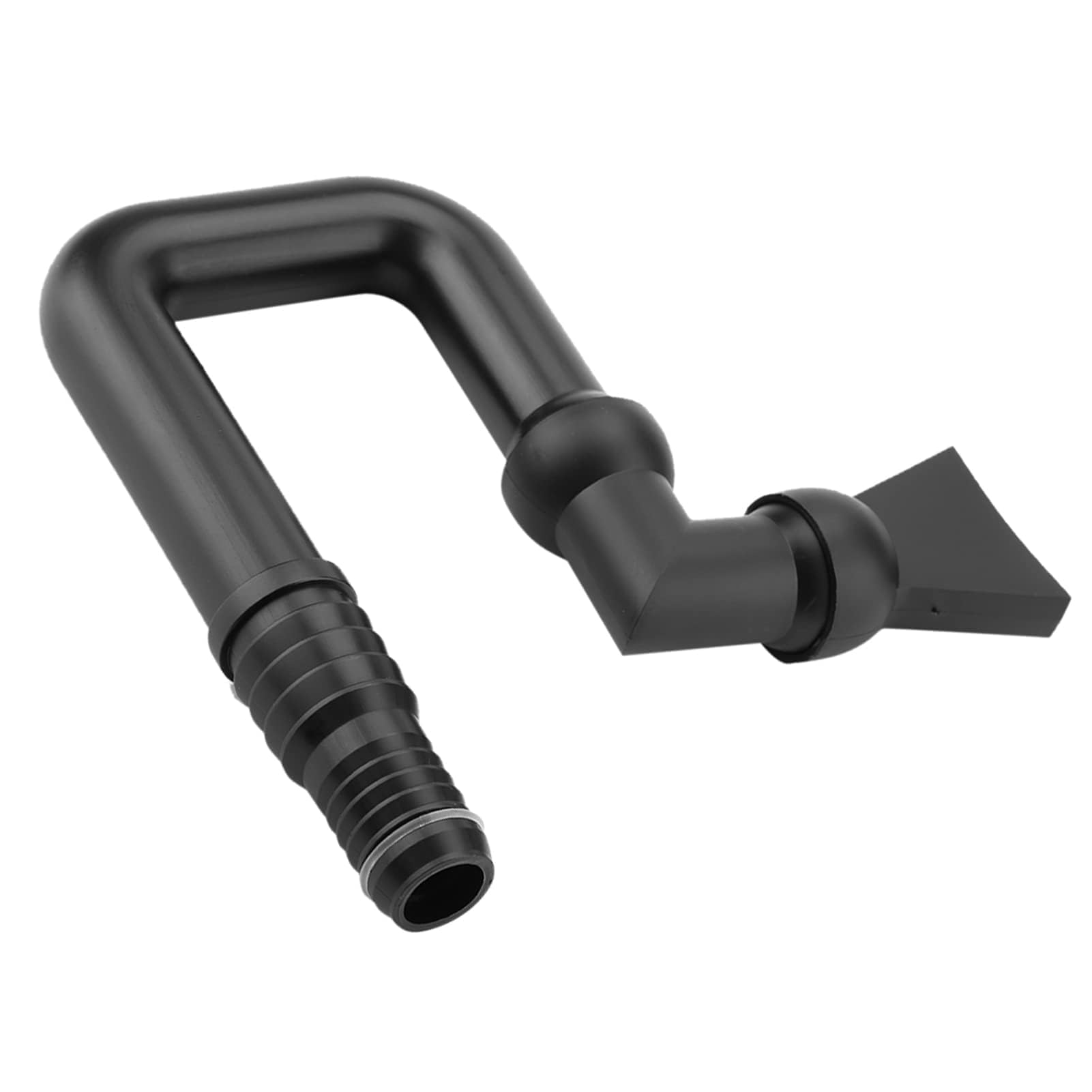 Beufee U Return Pipe, Multipurpose U Tube Return Directional Pipe Tube Fish Tank Pump Nozzle for Aquarium Water Pump