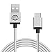 PHL 2 X 3.3 Feet(1M) Braided USB Type C USB C Cable for Nexus 6P, Nexus 5X, OnePlus 2, Lumia 950, Lumia 950XL, Chromebook Pixel, Pixel C, New Macbook 12 inch, ZUK Z1 and More (sliver)