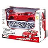 Maisto 1:24 Scale Assembly Line Ferrari F12berlinetta Diecast Model Kit (Colors May Vary)