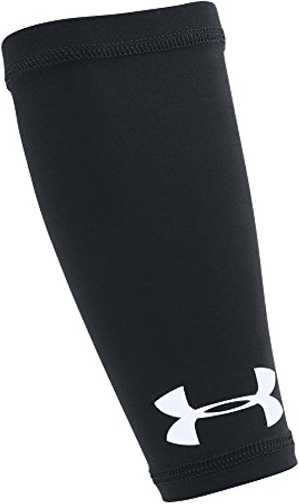 Under Armour Boys' Gameday Armour Forearm Shiver, Black/White, One Size Fits All: Clothing