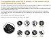 SAMTIAN Macro Ring Flash Photography with 18pcs SMD LED Light【 3 Times Brightness Than 48pcs LED Ring Flash】 for Canon Nikon and Other DSLR Cameras, Fit 49, 52, 55, 58, 62, 67, 72, 77mm Lenses
