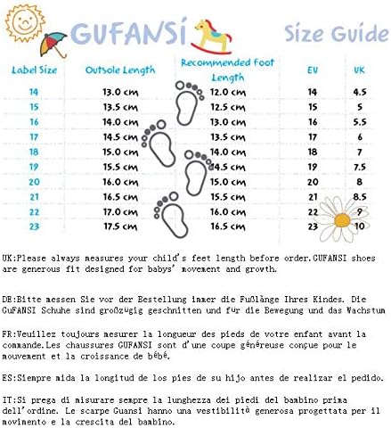 Gufansi Bebe Chaussures Premier Pas Pour Enfants Garcons Filles De 1 4 Ans Chaussures Bebe Bebe Puericulture Centroarco Com