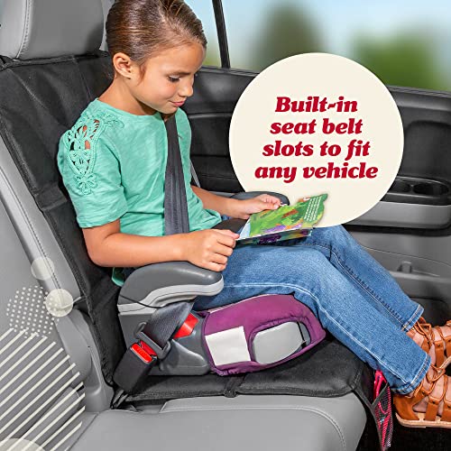 Lusso Gear Car Seat Protector for Child Car Seat, Non-Slip