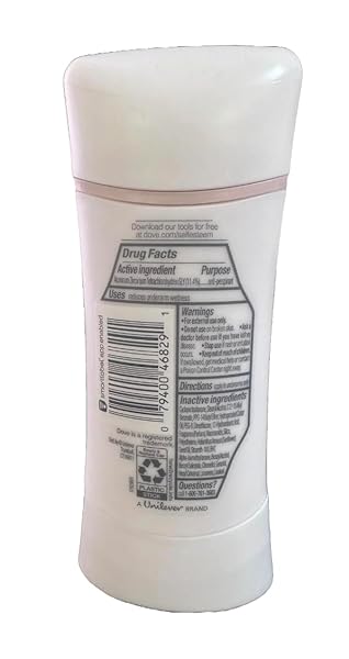 DOVE EVEN TONE ANTIPERSPIRANT DEODORANT STICK RESTORING POWER FOR UNEVEN SKIN TONE 2.6 OZ
