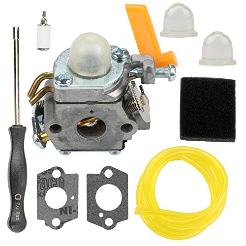 Butom RY30002A Carburetor with Air Filter Adjustment Tool for Ryobi RY30000 RY30000A CS30 RY30002 RY30041A SS30 RY30004 RY30004A RY30061A BC30 RY30021A RY52001 RY52003 30cc String Trimmer Gas Pruner