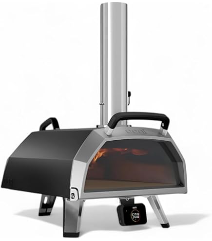 Smokeless Fire Pit Live-Fire Pizza Oven (Corten Steel) Inch