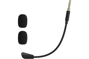 Geekria 3.5mm Detachable Boom Mic Replacement for Gaming Headset, Compatible with Turtle Beach Xbox One Stealth 400 420x 450 
