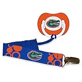 Baby Fanatic Pacifier with Clip - Florida, University of
