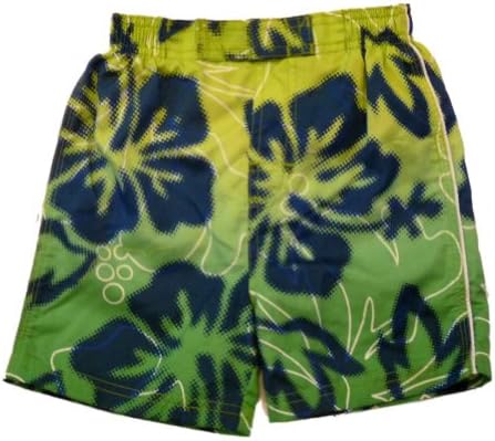 Sand N Sun Infant &amp; Toddler Boys Bright Green Swim Trunks Board Shorts 3T