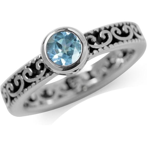 thumbnail image 2 of Bezel Set Pear Shape 0.6 Cts Citrine Gemstone 92 Sterling Silver Ring At ₹ 971/piece 2 of 14