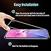 ESR for Samsung Galaxy S10E Screen Protector, 2pcs HD Tempered Glass with Easy Installation Frame for Samsung Galaxy S10E, Military-Grade Protection, Ultra Tough, Scratch Resistant