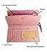 Women's Wallet Cute Cat Wallet Coin Purse Bifold Long Purse with Zipper