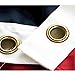 ANLEY [Heavy Duty] American US Flag 5x8 Foot Nylon - Embroidered Stars and Sewn Stripes - 4 Rows of Lock Stitching - USA Banner Flags with Brass Grommets 5 X 8 Ft