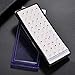 Lux Accessories Small Multi Color Crystal Stud Multiple Stud Earring Set Gift Box