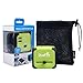 DuaFire Travel Adapter, Universal Power Adapter Plug International Wall Charger with Dual USB Ports and AC Socket for USA EU UK AU CN (Green)