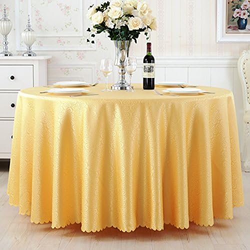 Hotel Tablecloth Roundtable/ Restaurants Round Tablecloth/Fabric Dining Room Table Cloth-B 140x200cm(55x79inch)