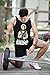 Hallowed Be Thy Gains | Funny Muscle Jesus Weight Lifting Workout Humor Tank Top