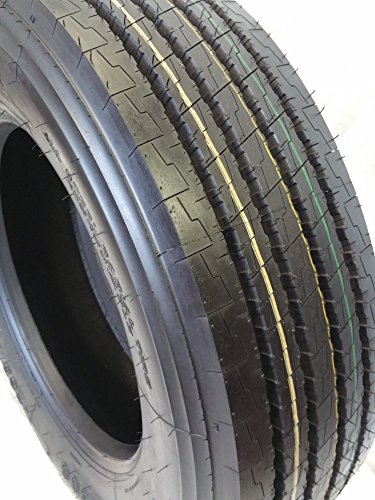 (6-TIRES) 245/70R19.5 H/16 NEW ROAD WARRIOR STEER ALL POSITION TIRES 16 PLY 24570195