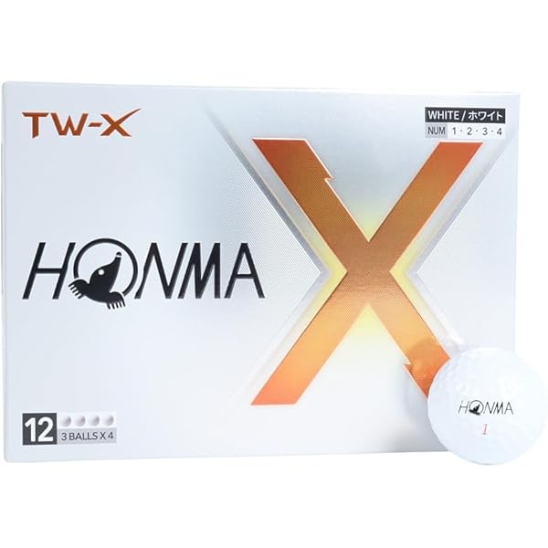 Amazon.com : Honma TW-G1x Golf Balls 1 Dozen White : Sports & Outdoors