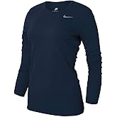 Nike Women's Legend L/S T SP20 TOP - College Navy/College Navy/Cool Grey - XS