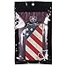 True Color Case Compatible iPhone SE / 5S / 5 Case, Patriotic Vintage American Flag Emboss Printed Impact Resistant TPU Protective Anti-Slip Grip Snap-On Soft Rugged Cover