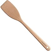 Mondetech Pure Natural Beech Wooden Spatula Turner for Nonstick Cookware