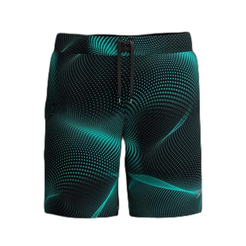 Speedo The Lookout Boardshort 18" Print Pantaloncini da Nuoto per Uomo, Turquoise Gem, 30