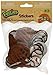 Darice FLT-1021 52Piece, Felties Felt Stickers, Baseball Theme, Brown