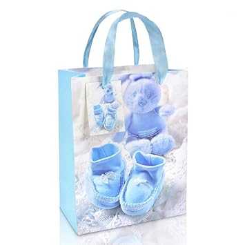 Amazon Com Baby Shower Gift Bags For Boy Blue Baby Boy Gift Bags Amazon Com Baby Shower Gift Bags For Boy Blue Baby Boy Gift Bags